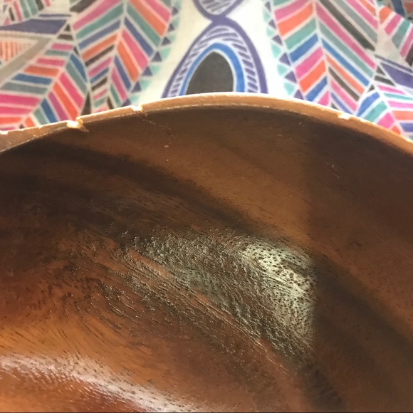 MCM wood chip n dip/assorted nut tray - Picture 4 of 7